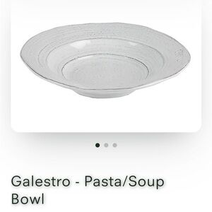 Galestro - Pasta/Soup Bowl, handmade in Italy for Virginia Casa, set of 3.